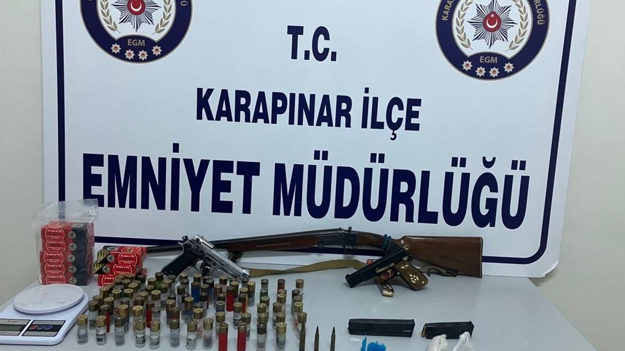 Konya’da uyuşturucu ticareti yapan şüpheli tutuklandı