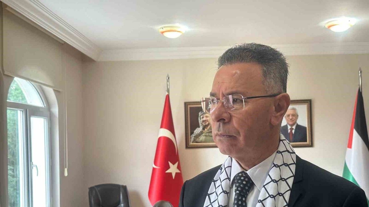 Filistin’in Ankara Büyükelçisi Mustafa’dan İHA’ya özel açıklamalar