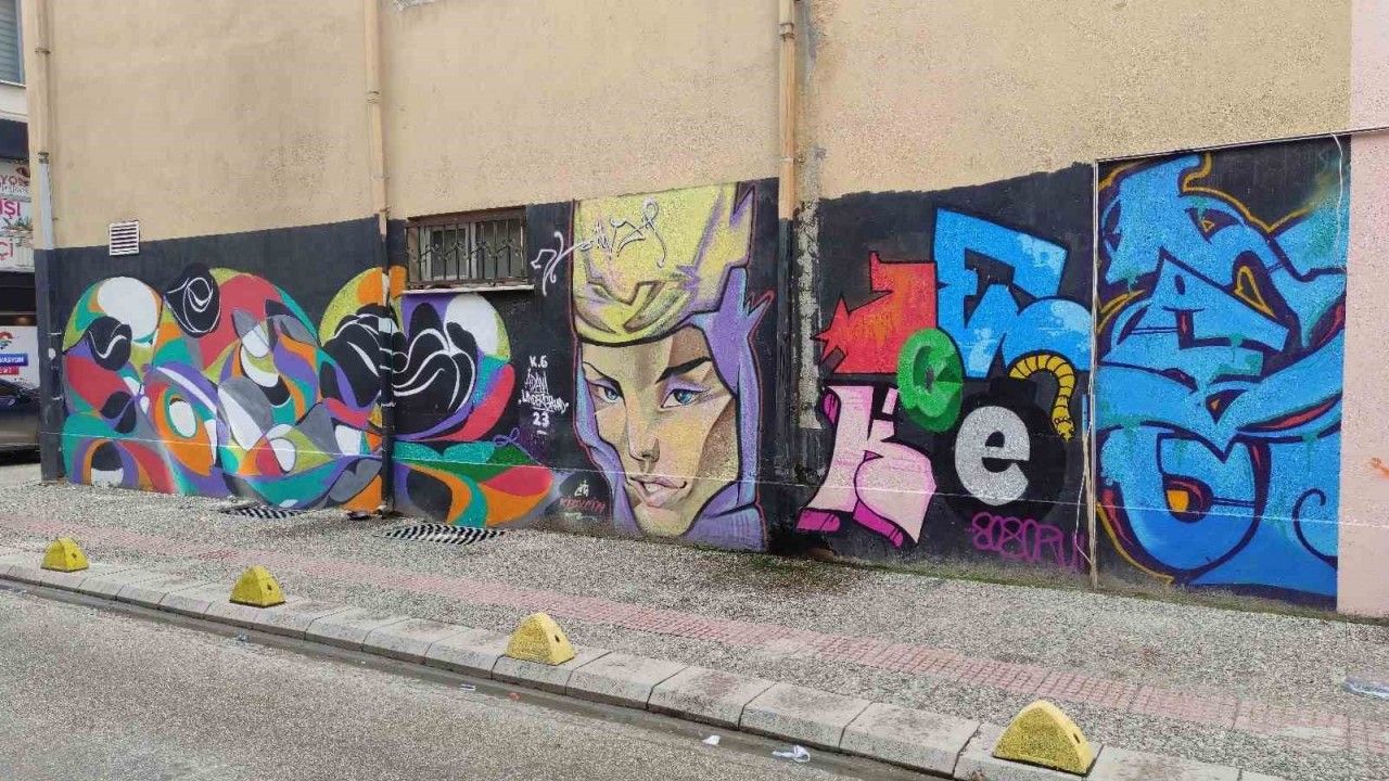 Vatandaşlardan Grafitiye Büyük Beğeni