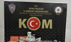 Sivas’ta kaçak elektronik sigara ve dijital saat ele geçirildi