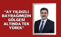 “Ay Yıldızlı Bayrağımızın Gölgesi Altında Tek Yürek”