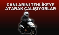 Canlarını Tehlikeye Atarak Çalışıyorlar