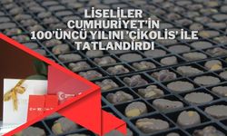 Liseliler Cumhuriyet’in 100’üncü Yılını ’Çikolis’ İle Tatlandırdı