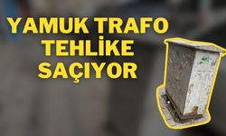 Yamuk Trafo Tehlike Saçıyor