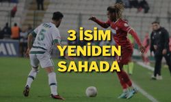 3 İsim Yeniden Sahada