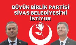 Büyük Birlik Partisi, Sivas Belediyesi’ni İstiyor