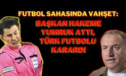 Futbol Sahasında Vahşet: Başkan Hakeme Yumruk Attı, Türk Futbolu Karardı