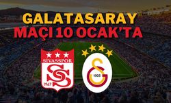 Galatasaray Maçı 10 Ocak’ta
