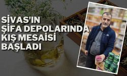 Sivas'ın Şifa Depolarında Kış Mesaisi Başladı