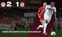 Eksik Sivasspor Antalya'da Mağlup 