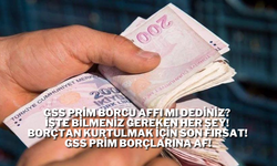 GSS Prim Borcu Affı mı Dediniz? İşte Bilmeniz Gereken Her Şey! Borçtan Kurtulmak İçin Son Fırsat! GSS Prim Borçlarına Af