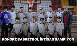 Kongre Basketbol İhtisas Şampiyon