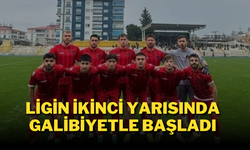 Ligin İkinci Yarısında Galibiyetle Başladı