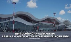 Nuri Demirağ Havalimanı’nın Aralık Ayı Yolcu ve Yük İstatistikleri Açıklandı