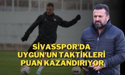 Sivasspor'da Uygun'un Taktikleri Puan Kazandırıyor