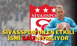 Sivasspor'un En Etkili İsmi Saiz Ayrılıyor