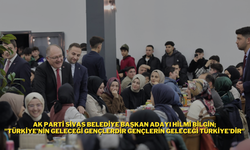 Ak Parti Sivas Belediye Başkan Adayı Hilmi Bilgin; "Türkiye’nin Geleceği Gençlerdir Gençlerin Geleceği Türkiye’dir"