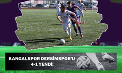 Kangalspor Dersimspor'u 4-1 Yendi!