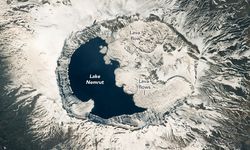 NASA Astronotları Nemrut Krater Gölü'nü Fotoğrafladı: Dünya Dışı Bir Güzellik