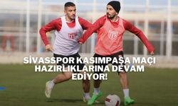 Sivasspor Kasımpaşa Maçı Hazırlıklarına Devam Ediyor!