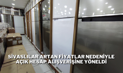 Sivaslılar Artan Fiyatlar Nedeniyle Açık Hesap Alışverişine Yöneldi