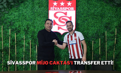 Sivasspor Mijo Caktas'ı Transfer Etti!