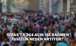 Sivas'ta 364 Açık İşe Rağmen İşsizlik Neden Artıyor?