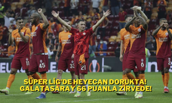 Süper Lig'de Heyecan Dorukta! Galatasaray 66 Puanla Zirvede!