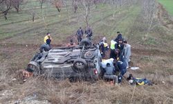 Malatya'da Şarampole Uçan Otomobilde Dehşet Anları: 8 Yaralı