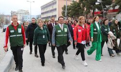 Çankırı'da Yeşilay Farkındalık Yürüyüşü!