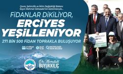 Erciyes'e 271 Bin 500 Fidan Dikilecek!