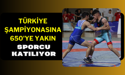Türkiye Şampiyonasına 650'ye Yakın Sporcu Katılıyor