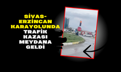Sivas-Erzincan Karayolunda Trafik Kazası Meydana Geldi