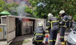 Aksaray'da Çocuk Parkında Elektrik Panosunda Patlama ve Yangın Paniği