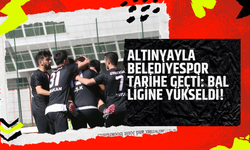 Altınyayla Belediyespor Tarihe Geçti: BAL Ligine Yükseldi!
