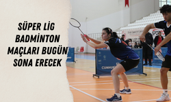 Sivas'ta Süper Lig Badminton Maçları Bugün Sona Erecek