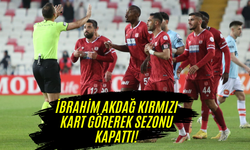 İbrahim Akdağ Kırmızı Kart Görerek Sezonu Kapattı