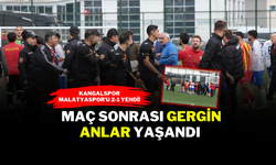 Kangalspor Malatyaspor'u 2-1 Yendi! Maç Sonrası Gergin Anlar Yaşandı