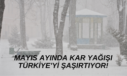 Mayıs Ayında Kar Yağışı Türkiye'yi Şaşırtıyor!