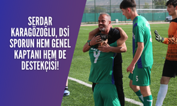 Serdar Karagözoğlu, DSİ Sporun Hem Genel Kaptanı Hem de Destekçisi!