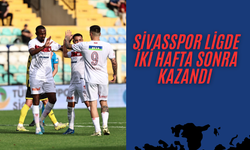 Sivasspor Ligde İki Hafta Sonra Kazandı