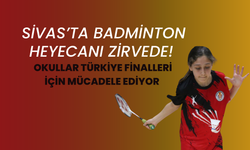 Sivas’ta Badminton Heyecanı Zirvede! Okullar Türkiye Finalleri İçin Mücadele Ediyor
