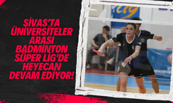 Sivas'ta Üniversitelerarası Badminton Süper Lig'de Heyecan Devam Ediyor!
