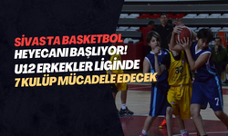Sivas'ta Basketbol Heyecanı Başlıyor! U12 Erkekler Liginde 7 Kulüp Mücadele Edecek