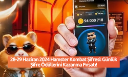 28-29 Haziran 2024 Hamster Kombat Şifresi: Günlük Şifre Ödüllerini Kazanma Fırsatı!