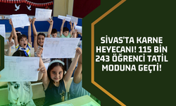 Sivas'ta Karne Heyecanı! 115 Bin 243 Öğrenci Tatil Moduna Geçti!