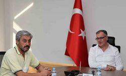 Hacılar Erciyesspor Yönetimi Başkan Bilal Özdoğan’ı Ziyaret Etti