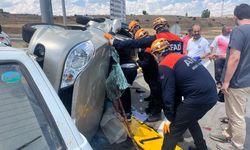 İki Otomobilin Çarpışması Sonucu 3 Kişi Yaralandı
