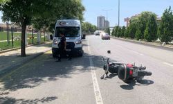 Karaman'da Motosiklet Kazası: 75 Yaşındaki Sürücü Yaralandı