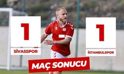 Sivasspor İstanbulspor İle 1-1 Berabere Kaldı